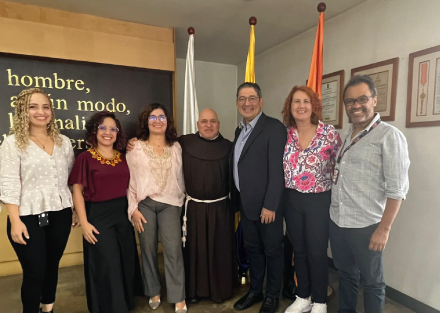 Visita del director del máster a la Universidad de San Buenaventura en Colombia